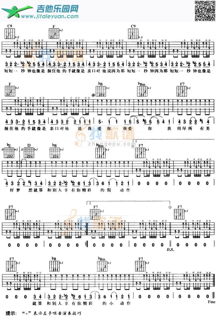 吉他手(陈绮贞)_第2张吉他谱