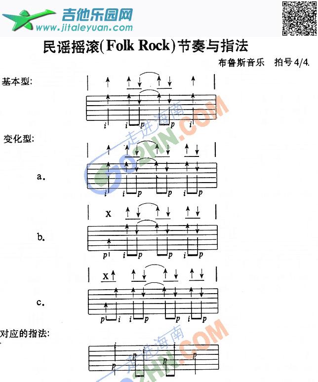 节奏练习_第1张吉他谱