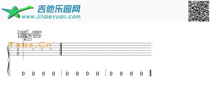 JAY彩虹图片_周杰伦　_第2张吉他谱