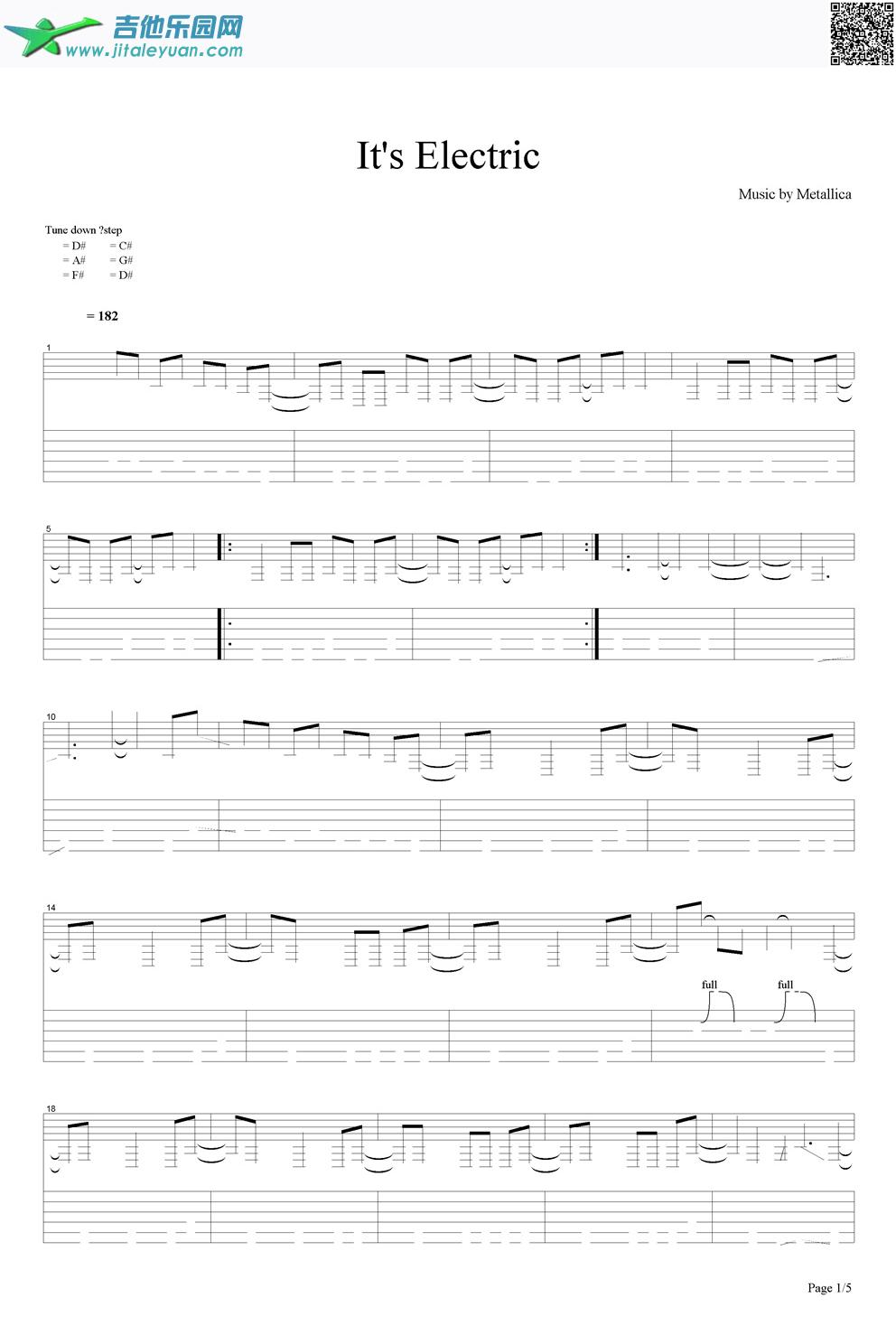 ItisElectric_第1张吉他谱